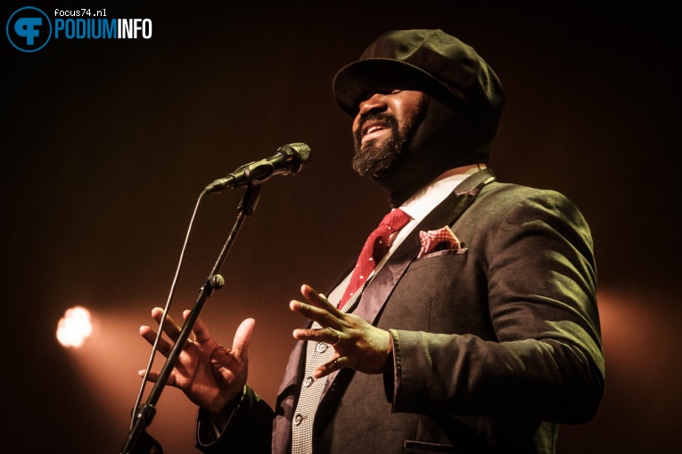 Gregory Porter op Gregory Porter / Metropole Orkest - 19/03 - Carré foto
