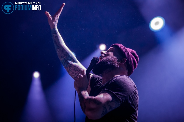 August Burns Red op Heaven Shall Burn - 20/3 - TivoliVredenburg foto