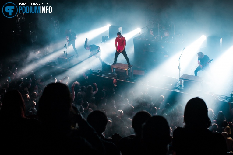 Heaven Shall Burn op Heaven Shall Burn - 20/3 - TivoliVredenburg foto