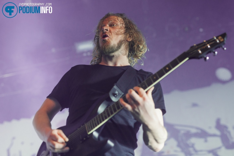 Heaven Shall Burn op Heaven Shall Burn - 20/3 - TivoliVredenburg foto