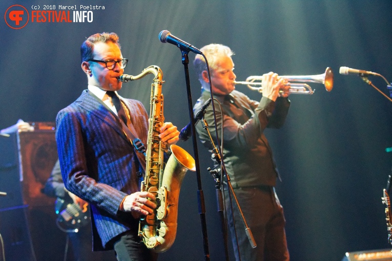 Foto New Cool Collective op Goois Jazz Festival 2018