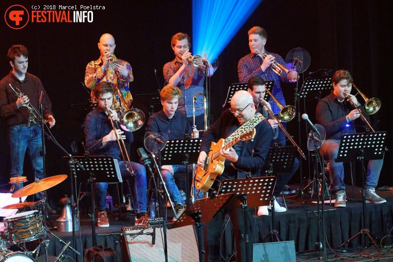 Nationaal Jeugd Orkest (NJO) op Goois Jazz Festival 2018 foto