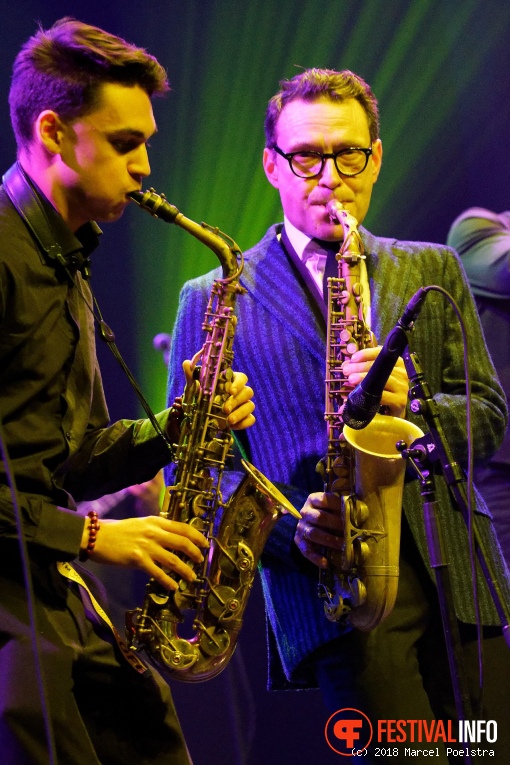 Foto New Cool Collective op Goois Jazz Festival 2018