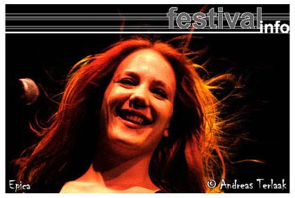 Epica op Paaspop Schijndel 2004 foto