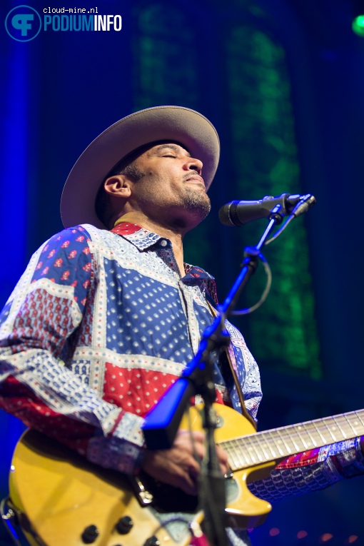 Ben Harper op Ben Harper & Charlie Musselwhite foto
