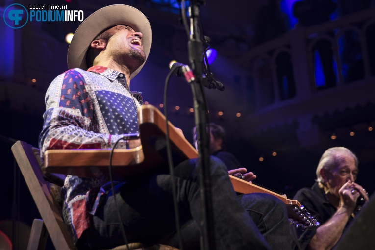 Ben Harper op Ben Harper & Charlie Musselwhite foto