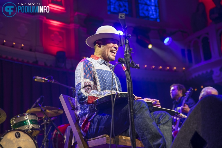 Ben Harper op Ben Harper & Charlie Musselwhite foto