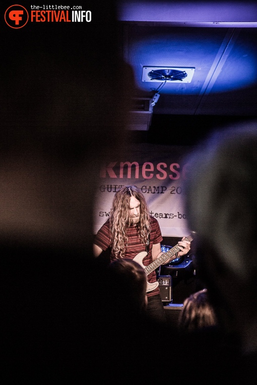 Nick Johnston op MusikMesse Frankfurt 2018 foto