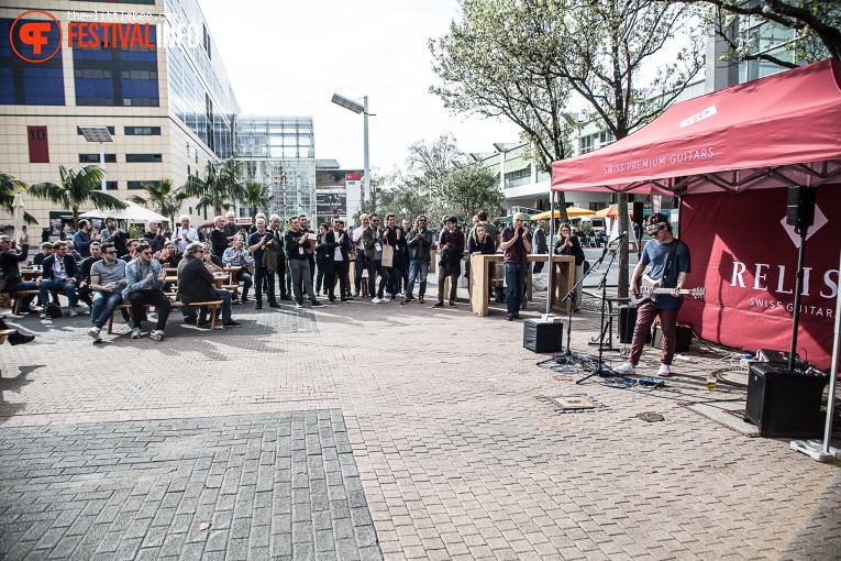 Jason Kertson op MusikMesse Frankfurt 2018 foto