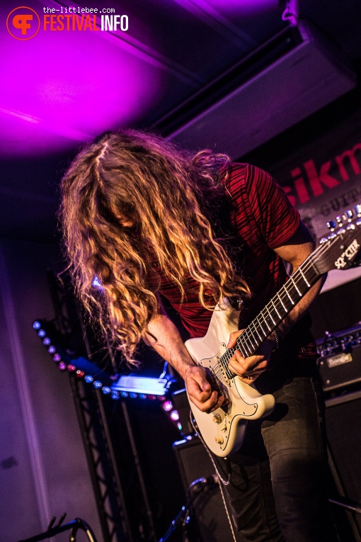 Nick Johnston op MusikMesse Frankfurt 2018 foto