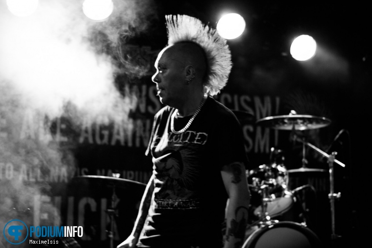 The Exploited op The Exploited - 17/4 - Baroeg foto