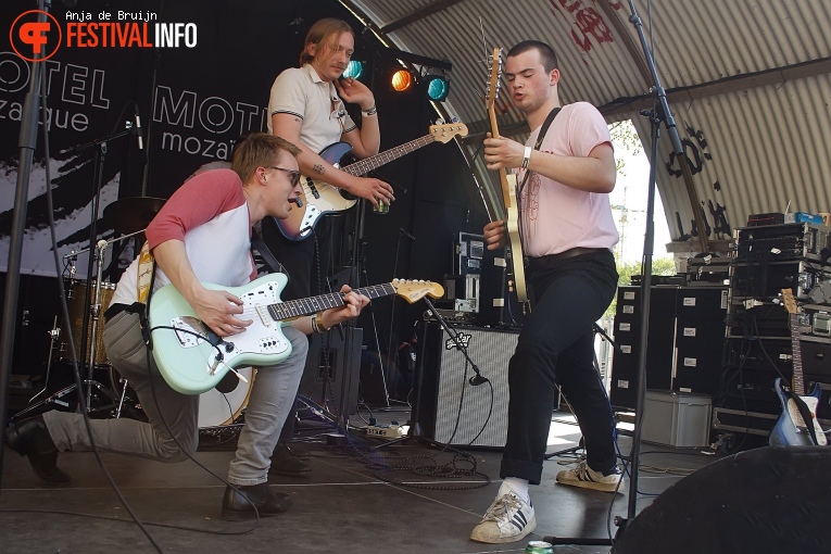 Niko op Motel Mozaïque 2018 foto