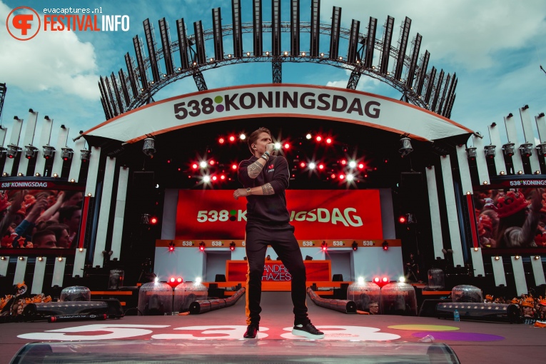 Andre Hazes Jr. op 538 Koningsdag 2018 foto