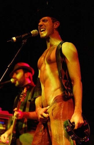 Scissor Sisters op Motel Mozaique 2004 foto