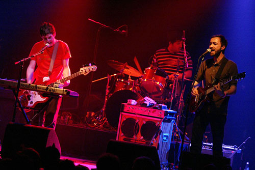 The Shins op Motel Mozaique 2004 foto