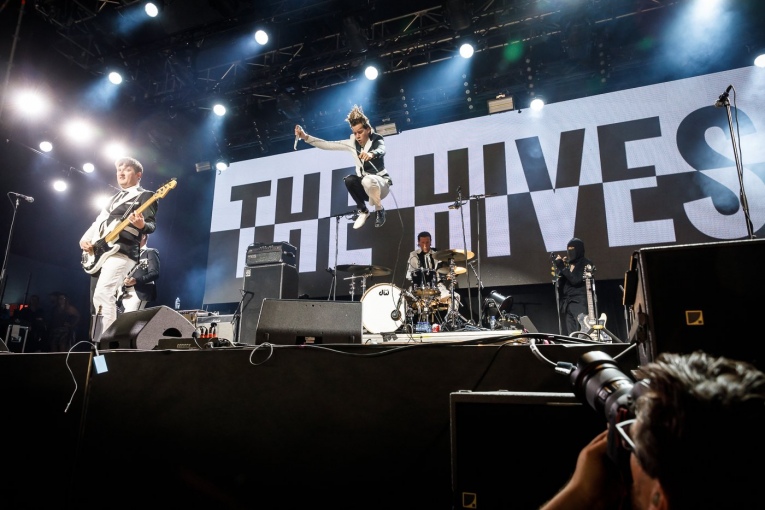 The Hives op Dauwpop 2018 foto