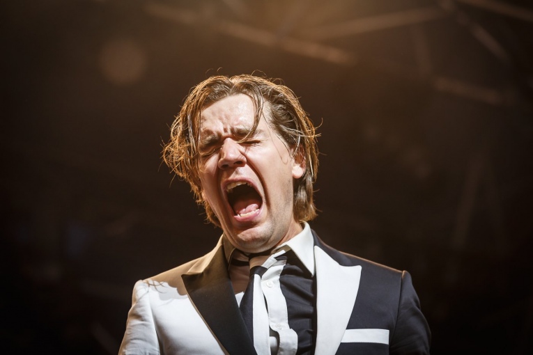 The Hives op Dauwpop 2018 foto