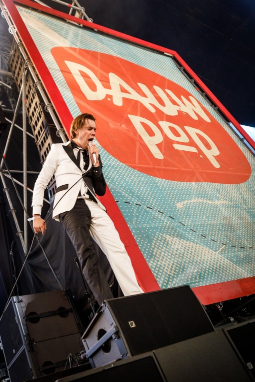 The Hives op Dauwpop 2018 foto