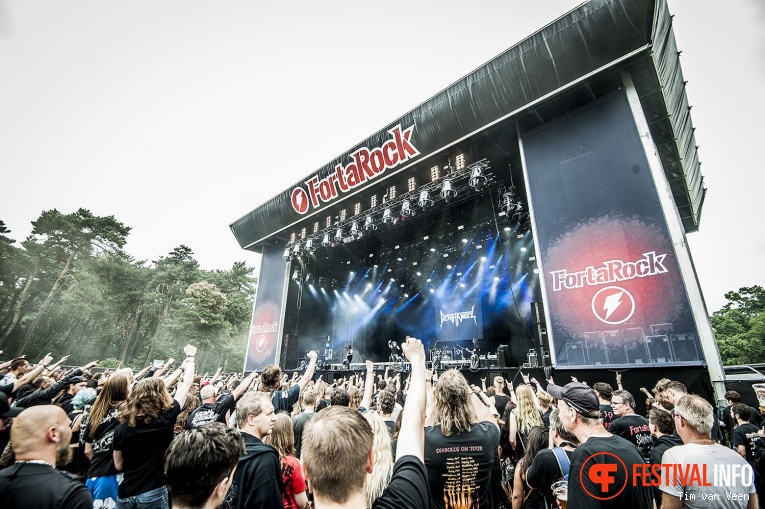 Death Angel op Fortarock Vrijdag 2018 foto