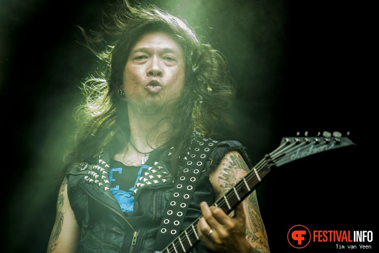 Death Angel op Fortarock Vrijdag 2018 foto