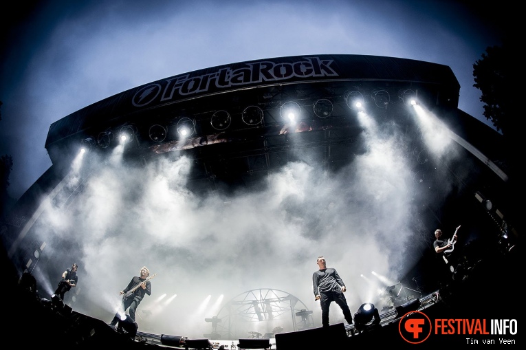 Parkway Drive op Fortarock Vrijdag 2018 foto