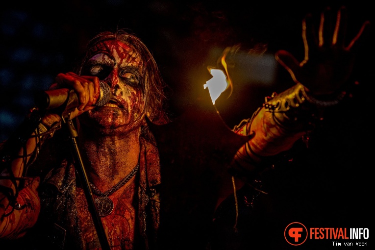 Watain op Fortarock Vrijdag 2018 foto