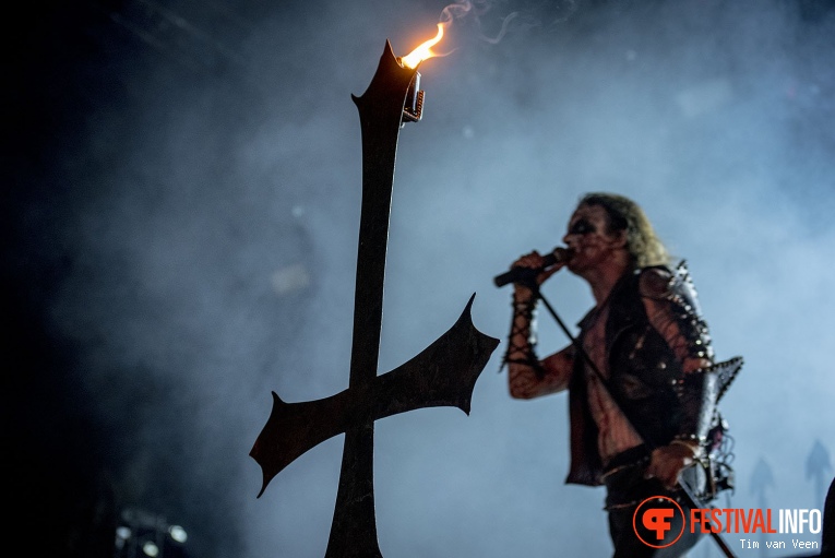 Watain op Fortarock Vrijdag 2018 foto