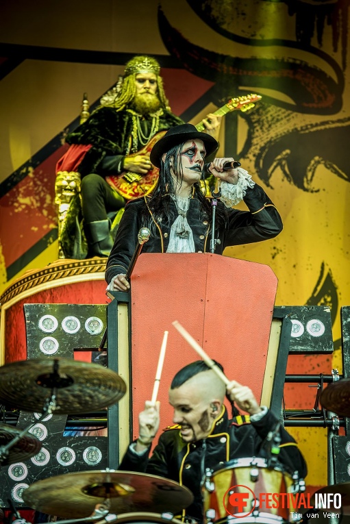 Avatar op FortaRock 2018 Zaterdag foto