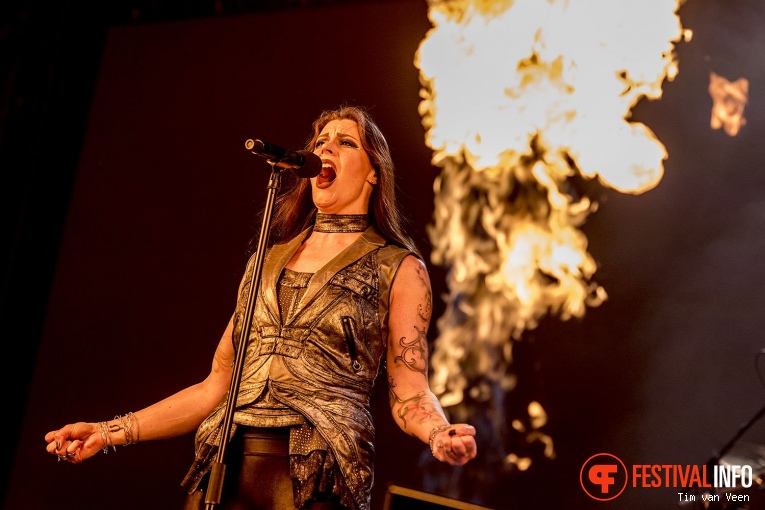 Nightwish op FortaRock 2018 Zaterdag foto