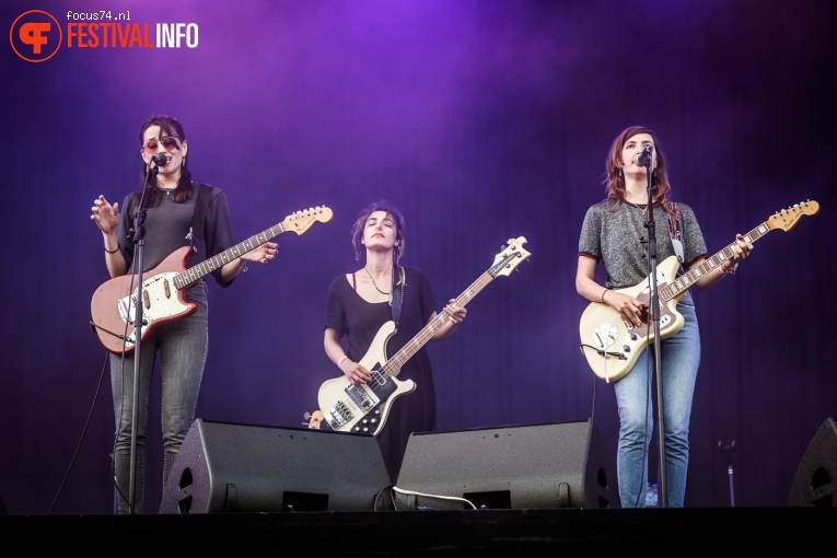 Warpaint op Best Kept Secret 2018 - dag 2 foto