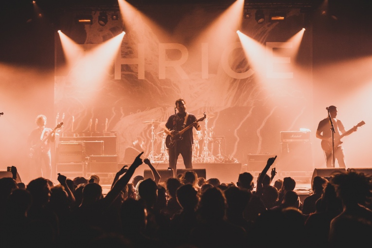 Thrice op Thrice - 17/6 - Melkweg foto