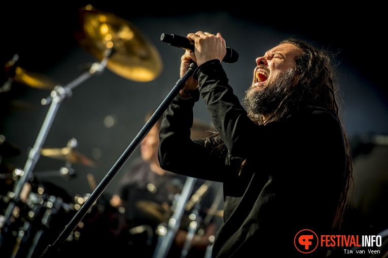 Jonathan Davis op Graspop Metal Meeting 2018 - Donderdag foto