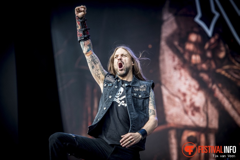 Iced Earth op Graspop Metal Meeting 2018 - Donderdag foto
