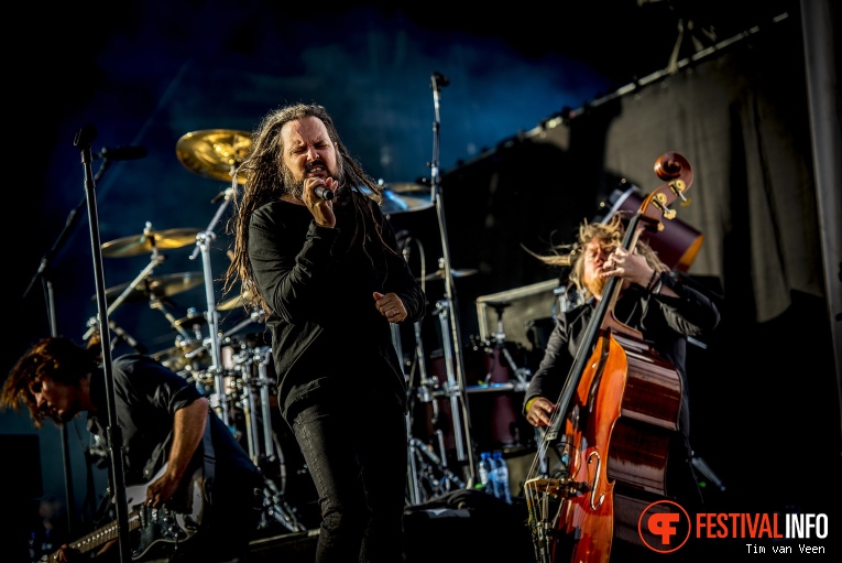 Jonathan Davis op Graspop Metal Meeting 2018 - Donderdag foto