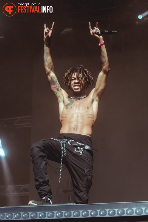 Scarlxrd op WOO HAH! 2018 foto