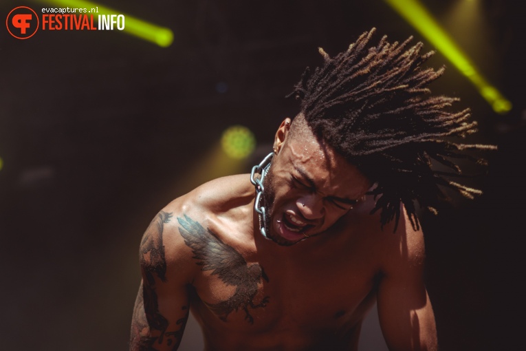 Scarlxrd op WOO HAH! 2018 foto
