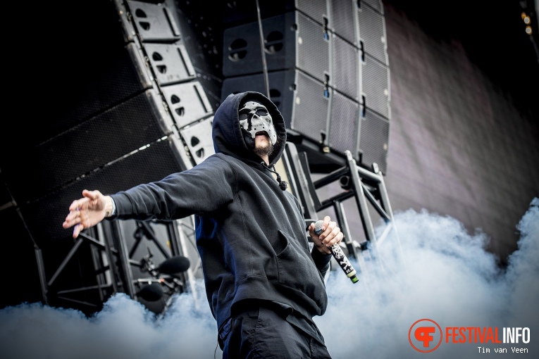 Hollywood Undead op Graspop Metal Meeting 2018 - Vrijdag foto