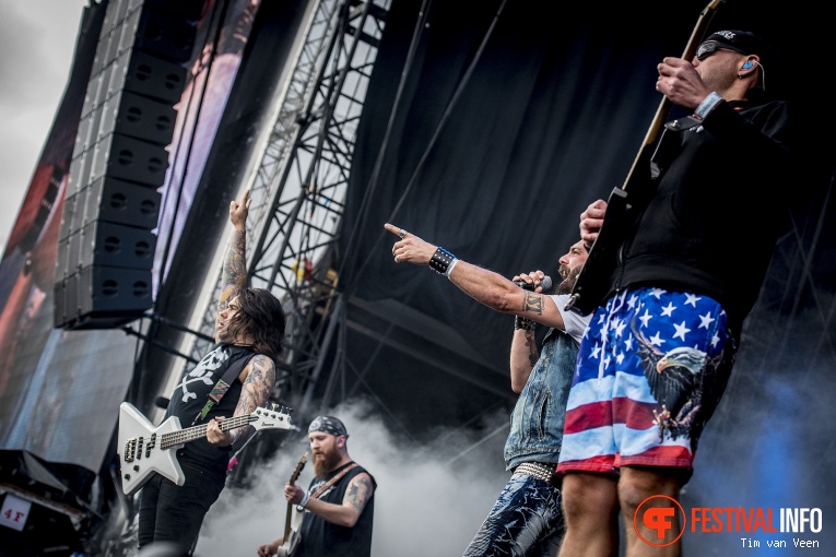 Killswitch Engage op Graspop Metal Meeting 2018 - Vrijdag foto