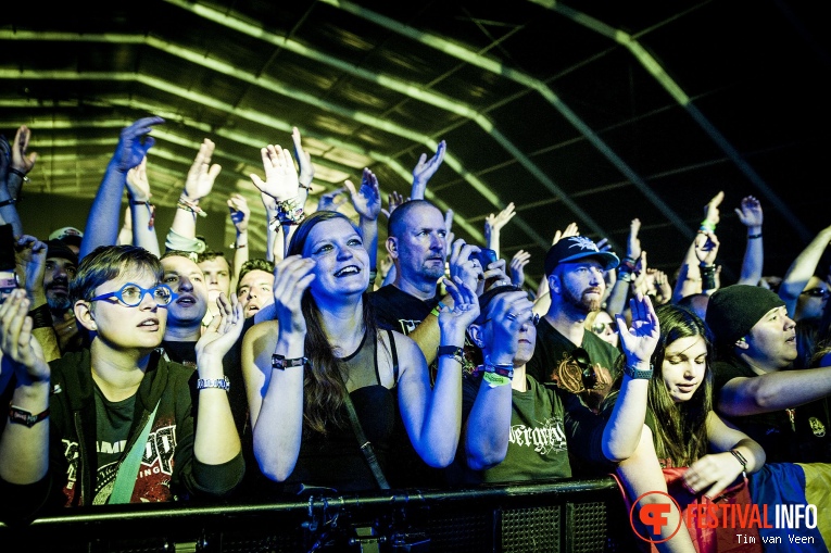 Lacuna Coil op Graspop Metal Meeting 2018 - Zondag foto