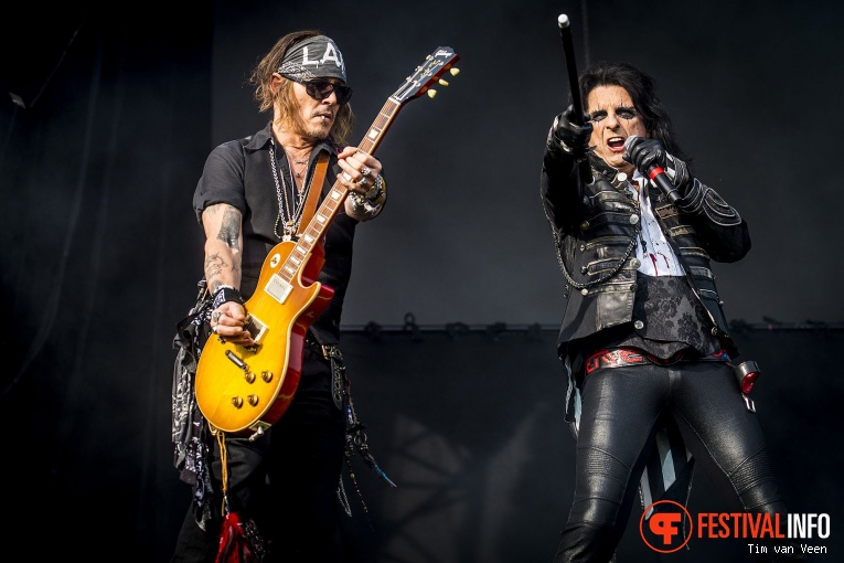 The Hollywood Vampires op Graspop Metal Meeting 2018 - Zondag foto