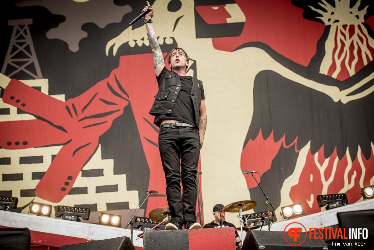 Billy Talent op Graspop Metal Meeting 2018 - Zondag foto