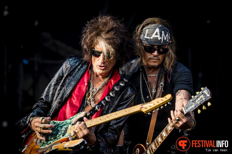 The Hollywood Vampires op Graspop Metal Meeting 2018 - Zondag foto