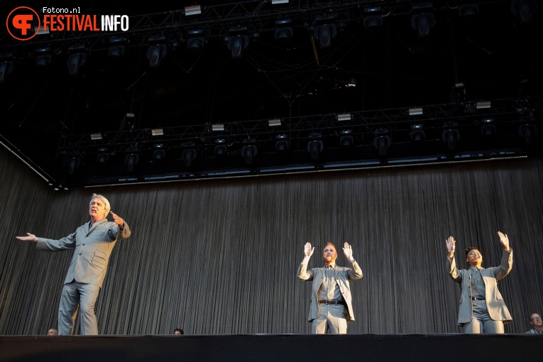 Foto David Byrne op Down The Rabbit Hole 2018 - Zaterdag
