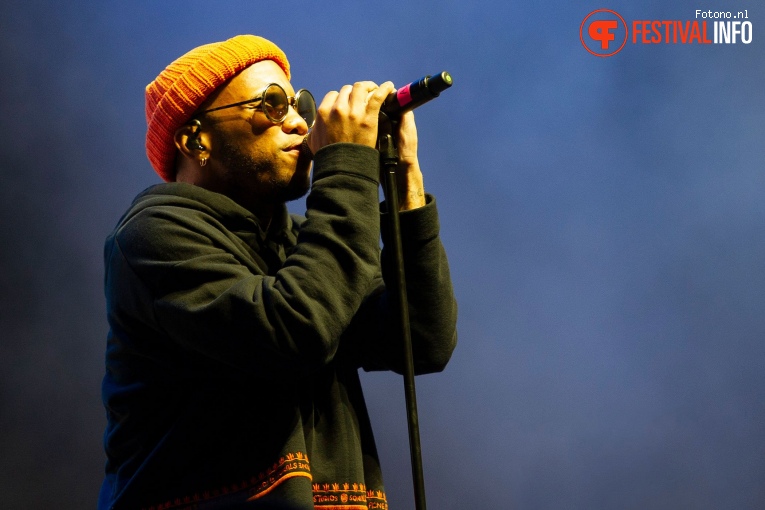 Anderson .Paak & The Free Nationals op Down The Rabbit Hole 2018 - Zaterdag foto
