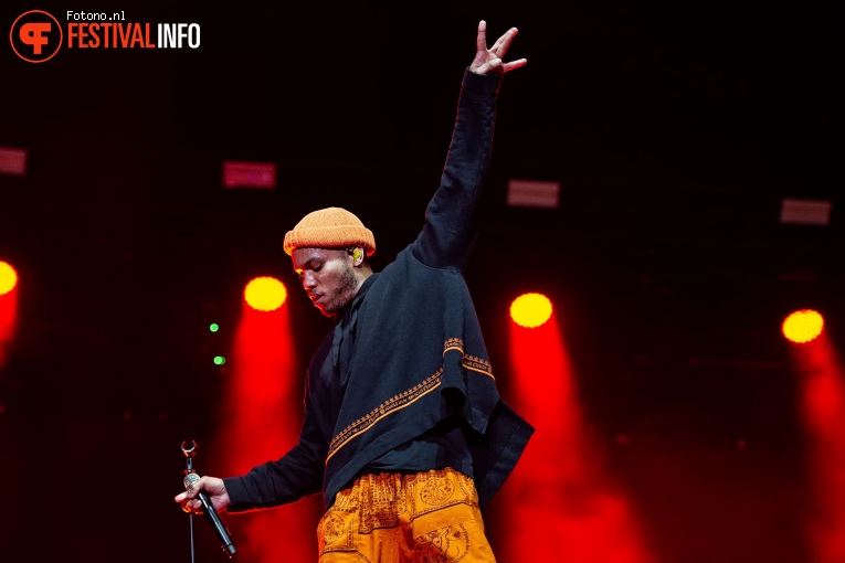 Anderson .Paak & The Free Nationals op Down The Rabbit Hole 2018 - Zaterdag foto