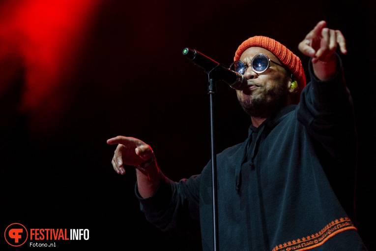 Anderson .Paak & The Free Nationals op Down The Rabbit Hole 2018 - Zaterdag foto