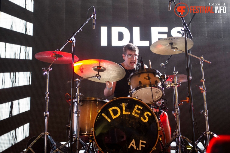 Idles op Down The Rabbit Hole 2018 - Zaterdag foto