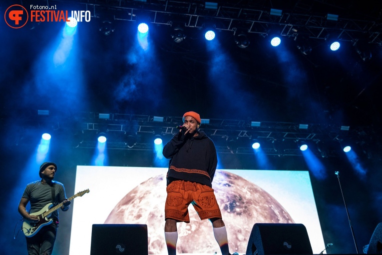 Anderson .Paak & The Free Nationals op Down The Rabbit Hole 2018 - Zaterdag foto