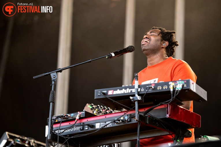 Sampha op Down The Rabbit Hole 2018 - Zaterdag foto