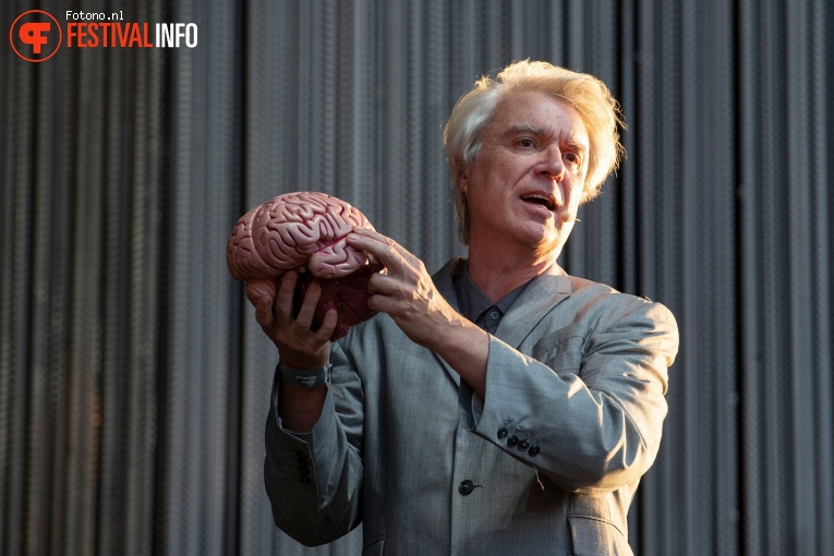 Foto David Byrne op Down The Rabbit Hole 2018 - Zaterdag